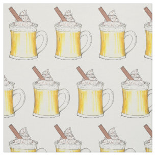 Winterurlaub Getränke Weihnachtseifer Nog Eggnog Stoff