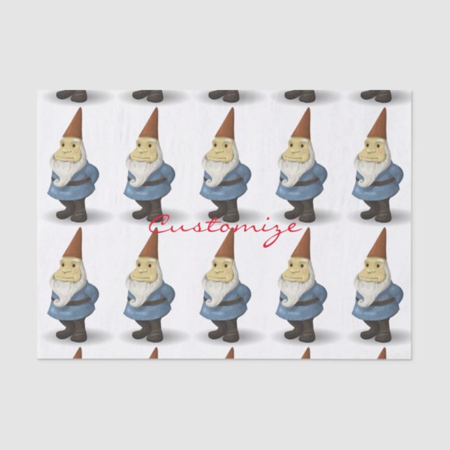 Winterurlaub Gnome Thunder_Cove Seidenpapier (Vorderseite)