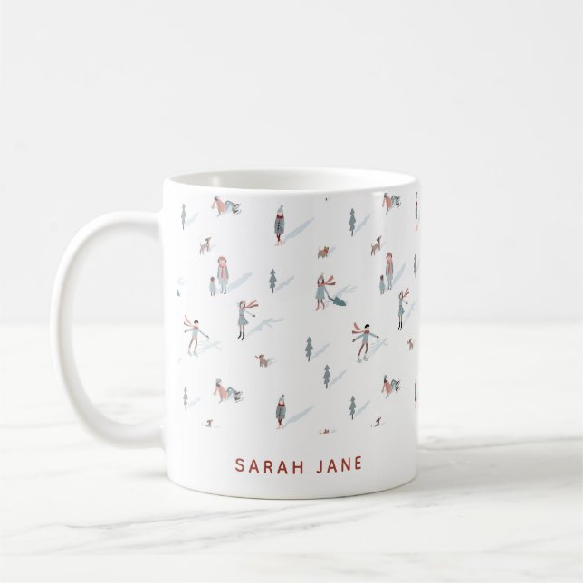 Winterurlaub Kaffeetasse (Links)