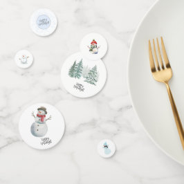 Winterurlaub Konfetti