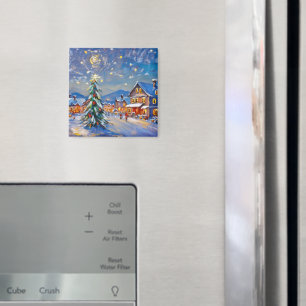 Winterurlaub Magnet