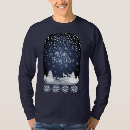 Winterurlaub Märchen Fantasy Snowy Forest T-Shirt