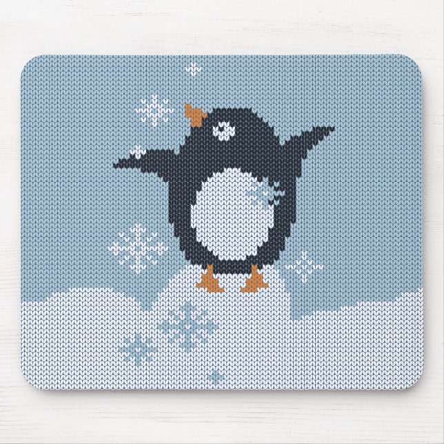 Winterurlaub Mousepad (Vorne)