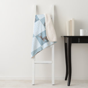 Winterurlaub-Themen-Babydecke Sherpadecke