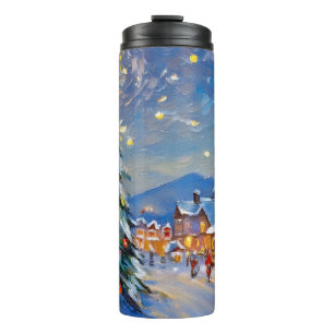 Winterurlaub Thermosbecher