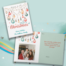 Winterurlaub Weihnachten Individuelle Name Foto