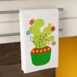 Winterurlaub Weihnachten Kaktus Wüste Südwesten Geschirrtuch<br><div class="desc">Dieses Design wurde durch digitale Kunst erstellt und kann personalisiert werden, indem Sie auf den Knopf Anpassen klicken und die Farbe ändern, einen Namen, Initialen oder Ihre Lieblingssprache hinzufügen. Kontaktieren Sie mich unter colorflowcreations@gmail.com , wenn Sie dieses Design für ein anderes Produkt haben möchten. Kaufen Sie meine originale abstrakte Acrylmalerei...</div>
