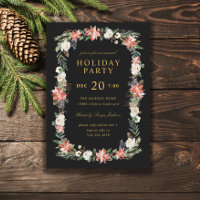 Winterurlaub Weihnachten Party Schwarz Custom Colo