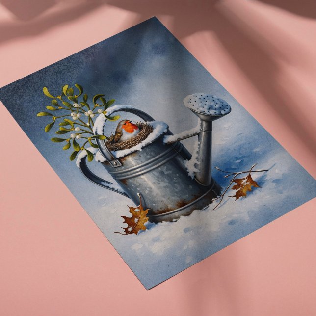 Wintervogel-Nest-Dekoupage-Tissue Seidenpapier (Von Creator hochgeladen)