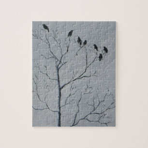 Wintervögel Puzzle