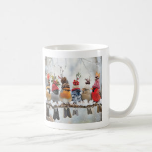 Wintervögel, Vogelliebhaber-Tasse, Geschenke für s Kaffeetasse