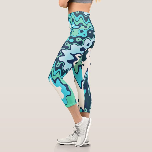 Wintervormittag Capri Leggings (Links)