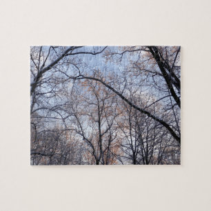 Wintervormittag II Naturlandschaft Puzzle