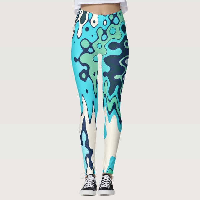 Wintervormittag Leggings (Vorderseite)