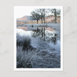 Wintervormittag: Strandshag Bay, Derwentwater Postkarte