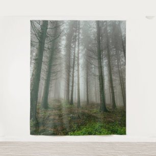 Winterwald #11 wandteppich