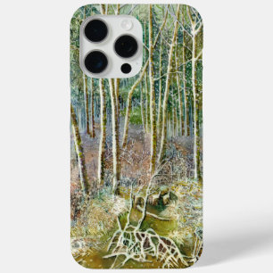 Winterwald Aquarellmalerei Case-Mate iPhone Hülle