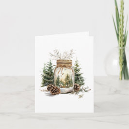 Winterwald in einer JAR-Karte