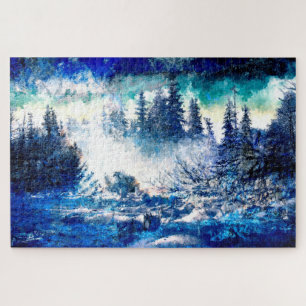 Winterwald Kraft Puzzle
