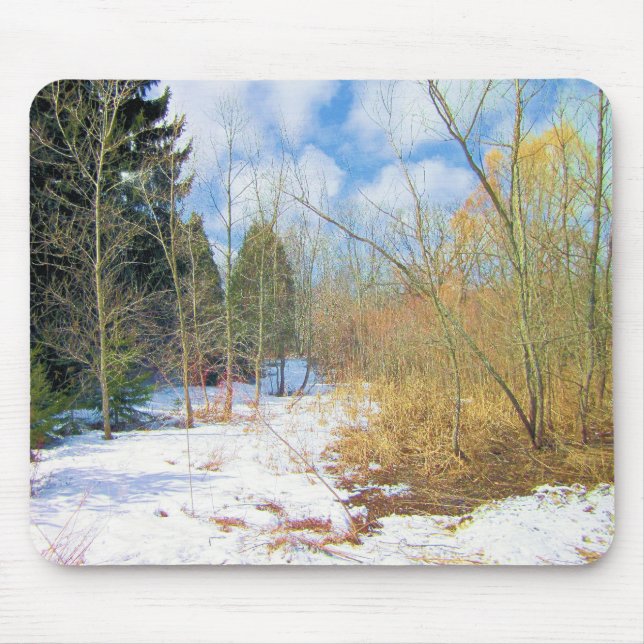 Winterwald Mousepad (Vorne)