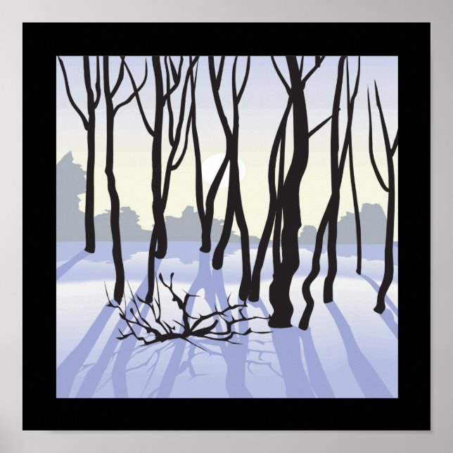 Winterwald Poster (Vorne)