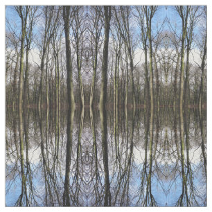 WinterwaldFotogewebe Stoff