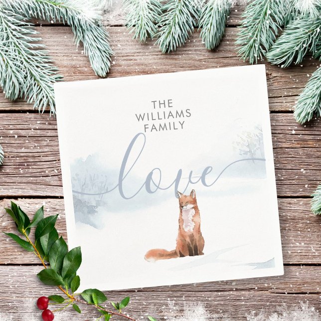 Winterwaldszene Serviette (Von Creator hochgeladen)