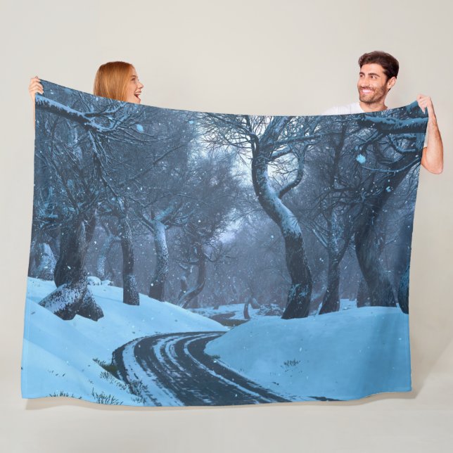 Winterwalk Fleece Blanket (Beispiel)