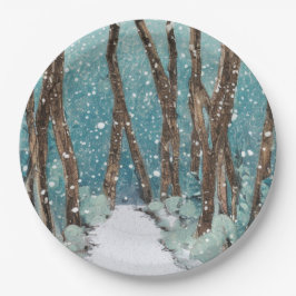 Winterwanderkollektion Pappteller