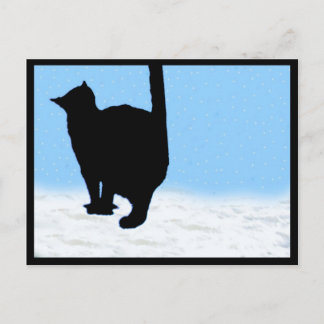 Winterwandern Postkarte