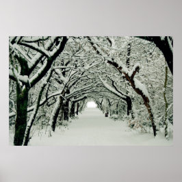 Winterwanderplakat Poster