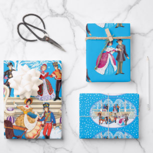 Winterwanderung Geschenkpapier Set