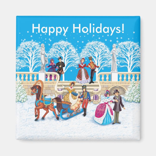 Winterwanderung Magnet (Vorne)