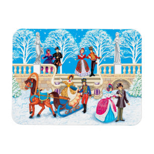 Winterwanderung Magnet