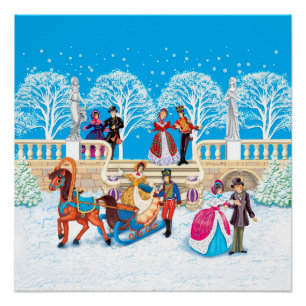 Winterwanderung Poster