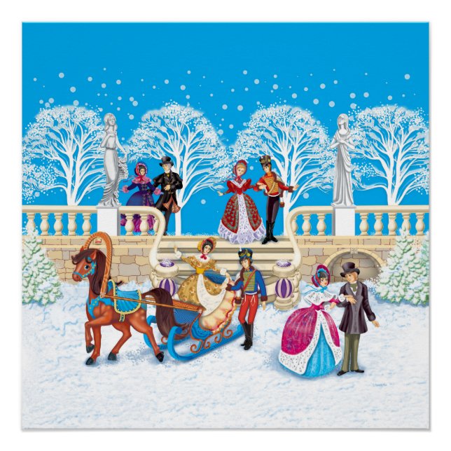 Winterwanderung Poster (Vorderseite)