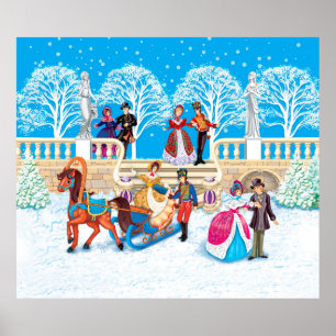 Winterwanderung Poster