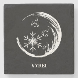 WinterWappen Steinuntersetzer