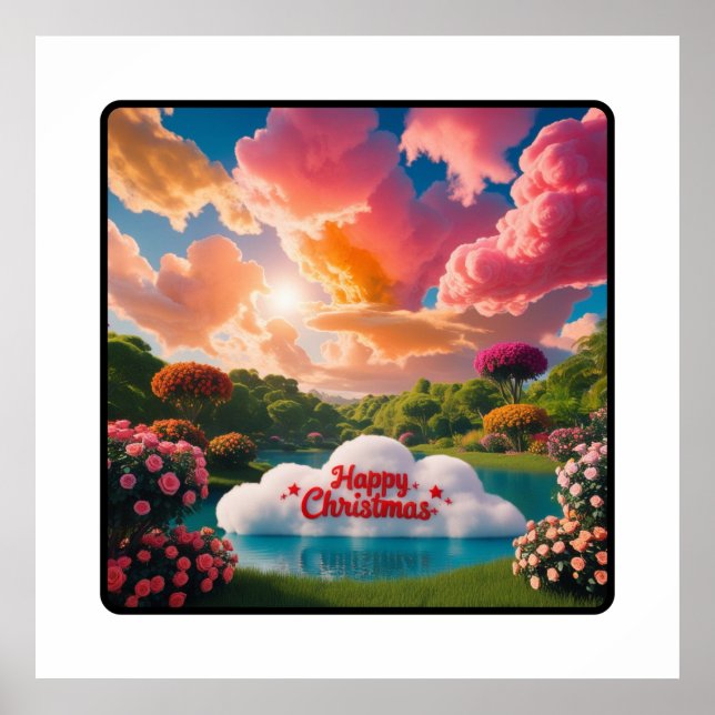 Winterwärme: Gemütliche Weihnachtsessentials Poster (Vorne)