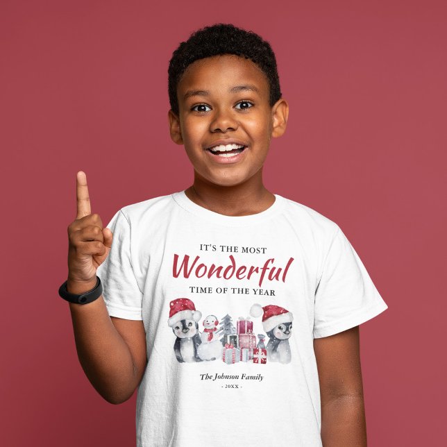 Winterweihnachtsfest T-Shirt (Von Creator hochgeladen)