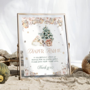 Winterweihnachtskletter Poster