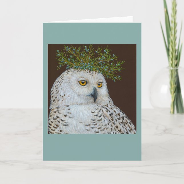 Winterweisheitskarte Ankündigung (Vorderseite)