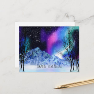 Winterwonderlights Postkarte