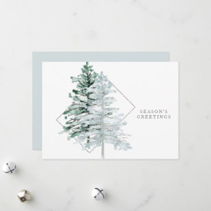 Winterwoodlands-Foto - Die Grüße der Jahreszeit Feiertagskarte