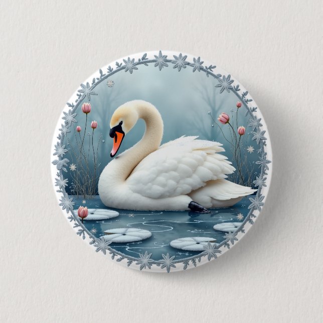 Winterwunder Button (Vorderseite)