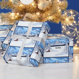 Winterwunder Geschenkpapier