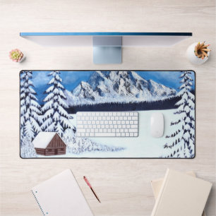 Winterwunder Schreibtischunterlage