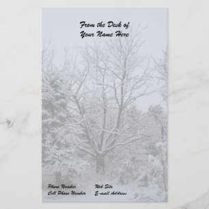 Winterwunderland Briefpapier