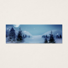 Winterwunderland in der Nacht