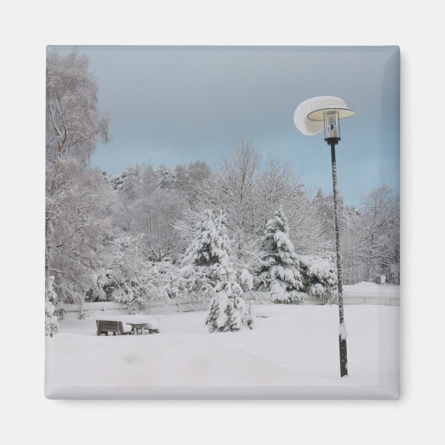 Winterwunderland Magnet (Vorne)